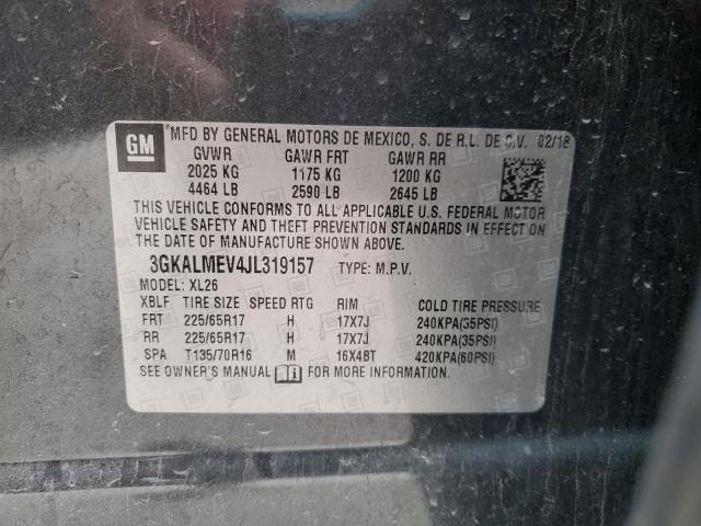 2018 GMC TERRAIN SL - 3GKALMEV4JL319157