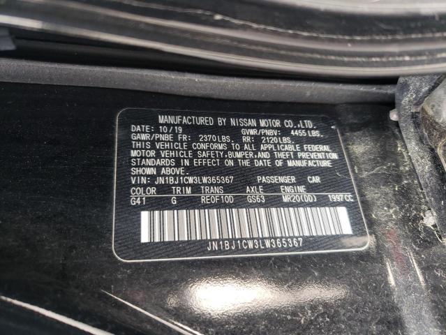 2020 NISSAN ROGUE SPOR - JN1BJ1CW3LW365367