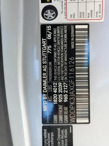 2016 MERCEDES-BENZ SLK 300 WDDPK3JAXGF116126