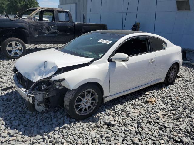 TOYOTA SCION TC 2007 white  gas JTKDE167070159388 photo #1