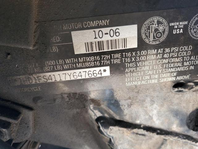 2007 HARLEY-DAVIDSON FLTR 1HD1FS4117Y647664