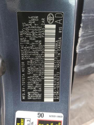 2015 TOYOTA COROLLA L - 2T1BURHE2FC479375
