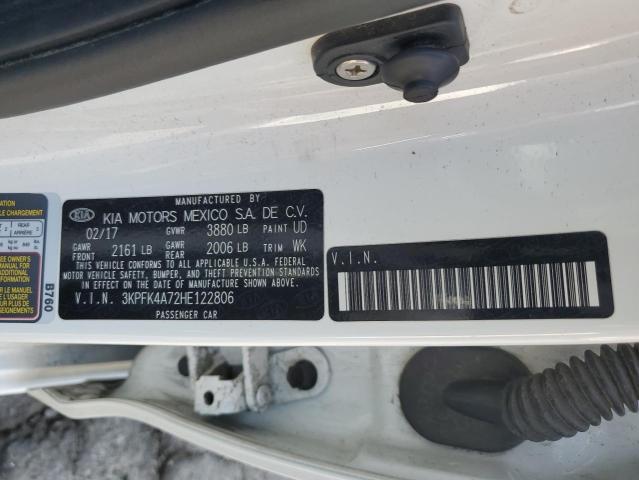 2017 KIA FORTE LX - 3KPFK4A72HE122806