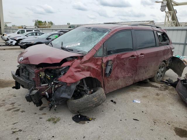 Vin: 5tdxz3dc5hs858275, lot: 53954505, toyota sienna se 2017 img_1