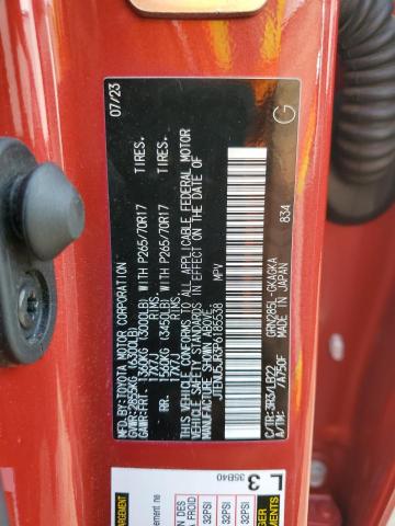2023 TOYOTA 4RUNNER SE - JTENU5JR3P6185538