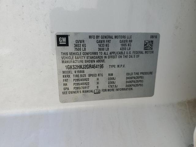 2016 GMC YUKON XL D - 1GKS2HKJ2GR464196