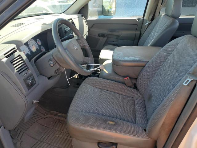 DODGE RAM 2500 S 2007 white crew pic diesel 3D7KS28A17G783126 photo #3