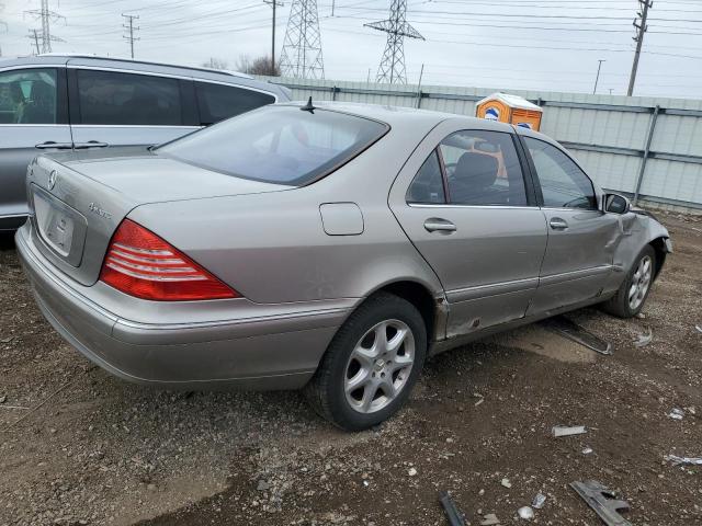 MERCEDES-BENZ S 430 4MAT 2004 silver  gas WDBNG83J04A430307 photo #4