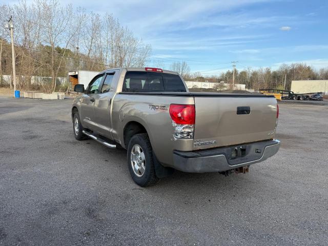 TOYOTA TUNDRA DOU 2007 gold crew pic gas 5TBBT54197S456661 photo #4