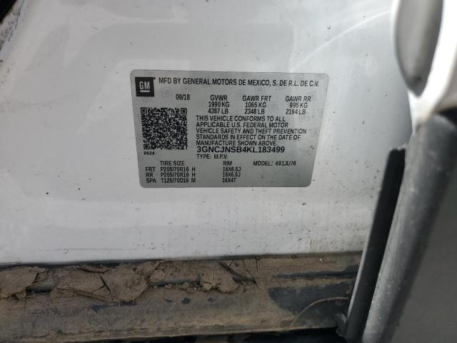 2019 CHEVROLET TRAX LS - 3GNCJNSB4KL183499