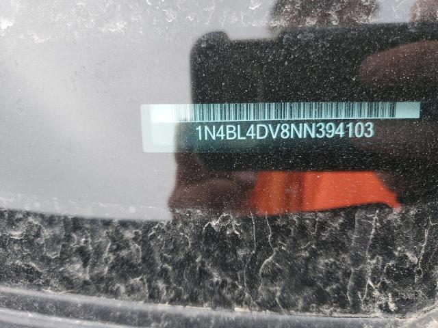 2022 NISSAN ALTIMA SV - 1N4BL4DV8NN394103