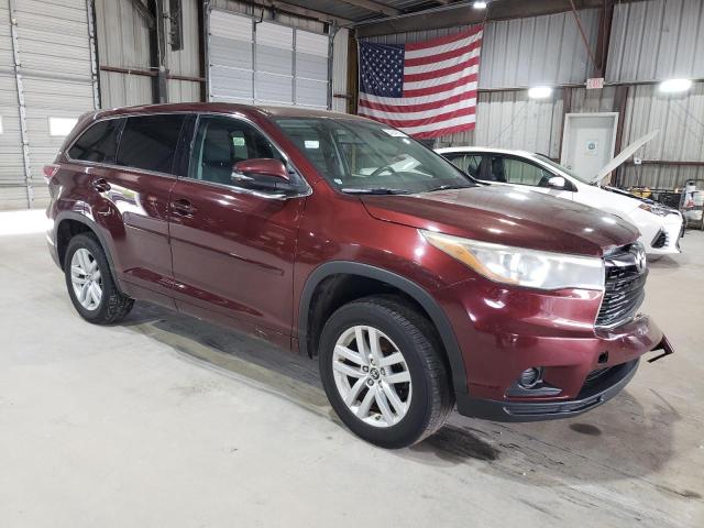 Vin: 5tdzkrfh9gs146116, lot: 54044935, toyota highlander le 20164