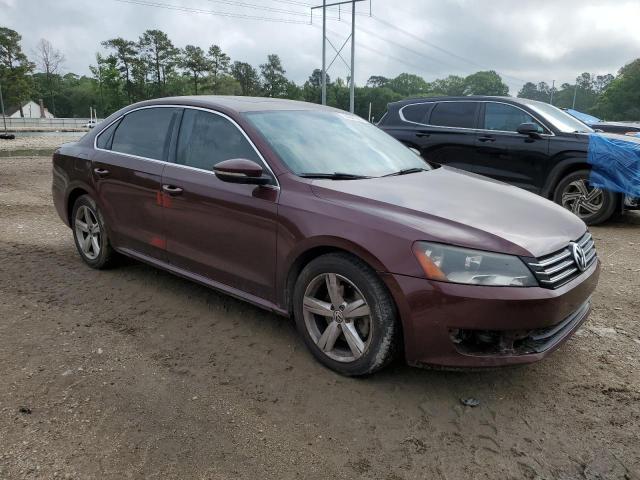 Vin: 1vwbh7a38cc042872, lot: 54241605, volkswagen passat se 20124
