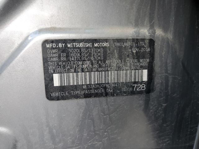 2015 MITSUBISHI MIRAGE DE ML32A3HJ0FH034411