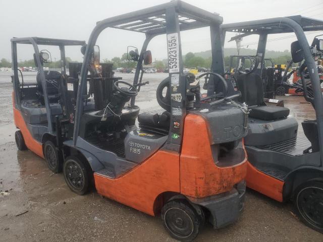 TOYOTA FORK LIFT 2016 orange   75388 photo #4