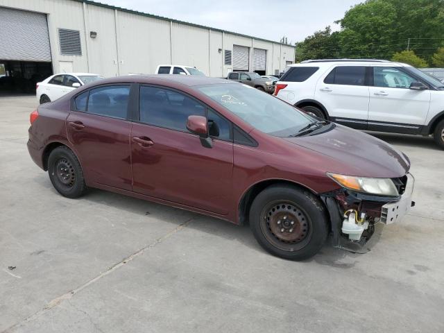 Vin: 19xfb2f57ce061716, lot: 52951125, honda civic lx 20124