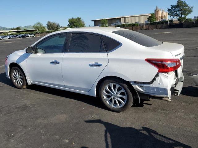 NISSAN SENTRA S 2019 white  gas 3N1AB7APXKY349178 photo #3