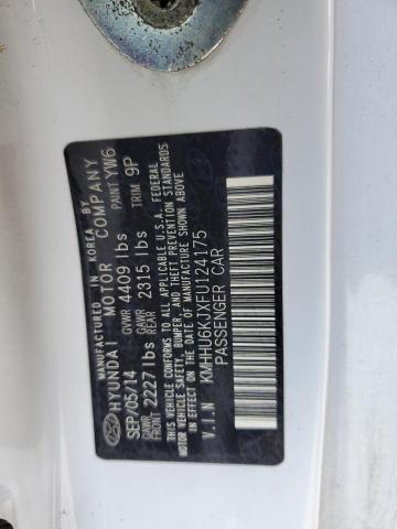 2015 HYUNDAI GENESIS CO - KMHHU6KJXFU124175