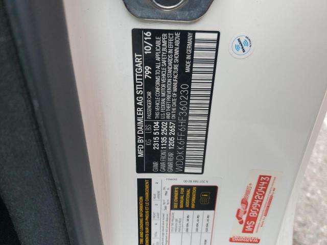 2017 MERCEDES-BENZ E 400 - WDDKK6FF6HF360230