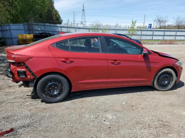 Vin: kmhd84lf9hu119912, lot: 55273695, hyundai elantra se 20173