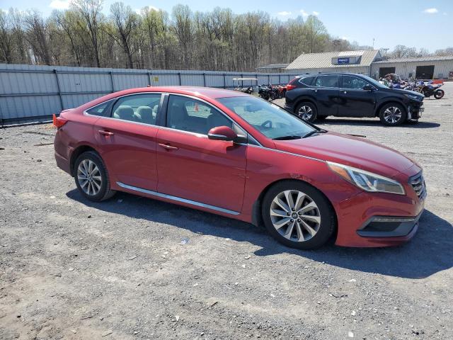 Vin: 5npe34af9gh261907, lot: 52534385, hyundai sonata sport 20164