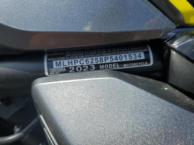 2023 HONDA CBR500 RA MLHPC6258P5401534