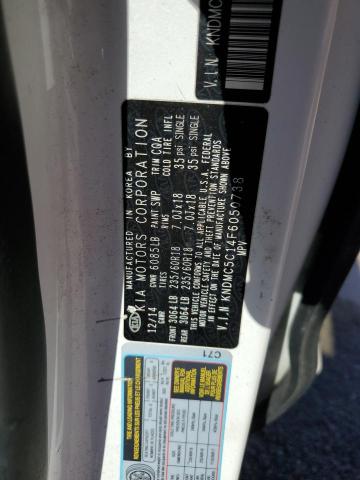2015 KIA SEDONA EX KNDMC5C14F6050738