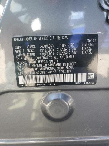 2021 HONDA HR-V LX - 3CZRU5H35MM730443