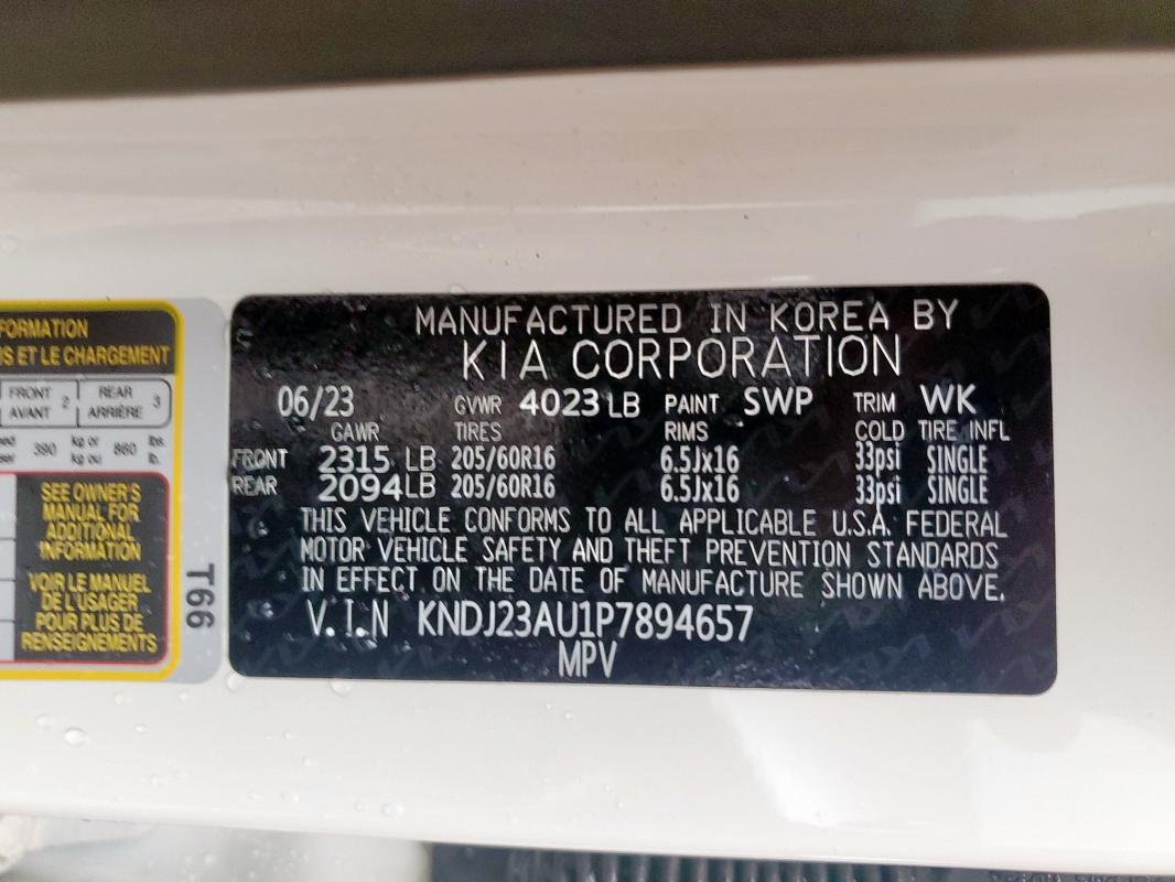 2023 KIA SOUL LX - KNDJ23AU1P7894657
