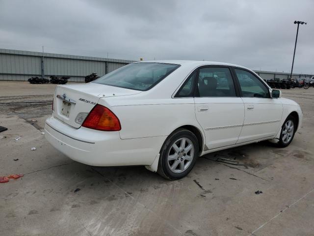 TOYOTA AVALON XL 2002 white  gas 4T1BF28B42U222637 photo #4