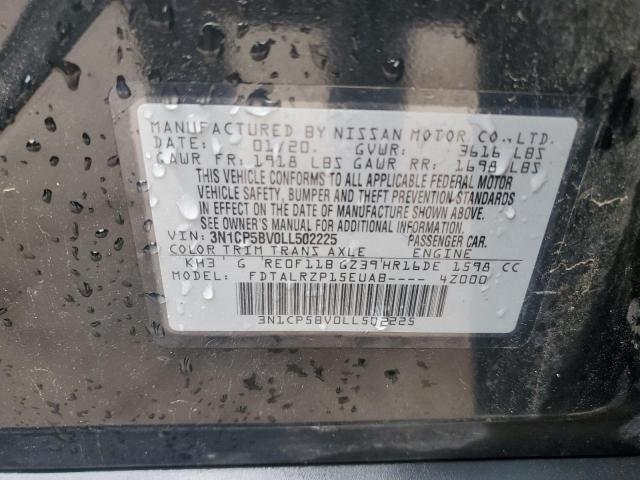 2020 NISSAN KICKS S - 3N1CP5BV0LL502225