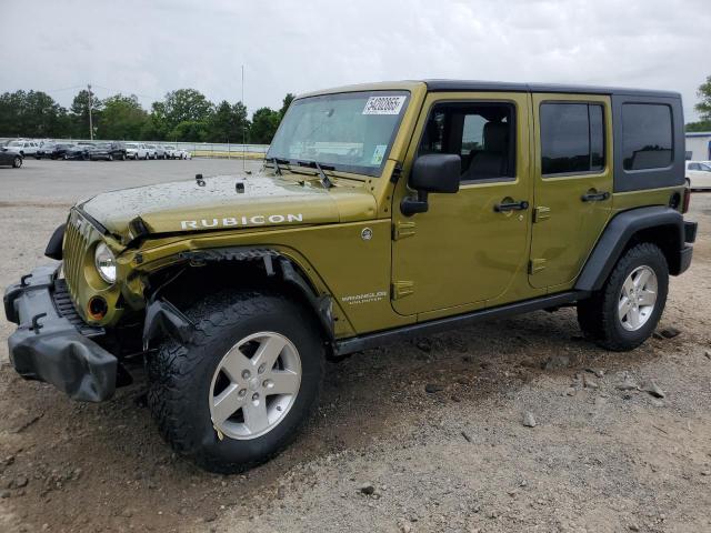 JEEP WRANGLER U 2008 green  gas 1J8GA69138L533859 photo #1
