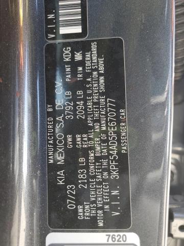 2023 KIA FORTE GT L 3KPF54AD5PE670777