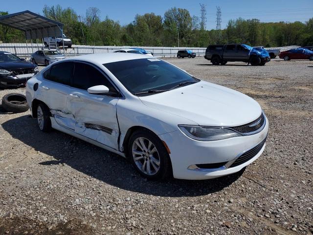 Vin: 1c3cccabxfn607948, lot: 52089295, chrysler 200 limited 20154