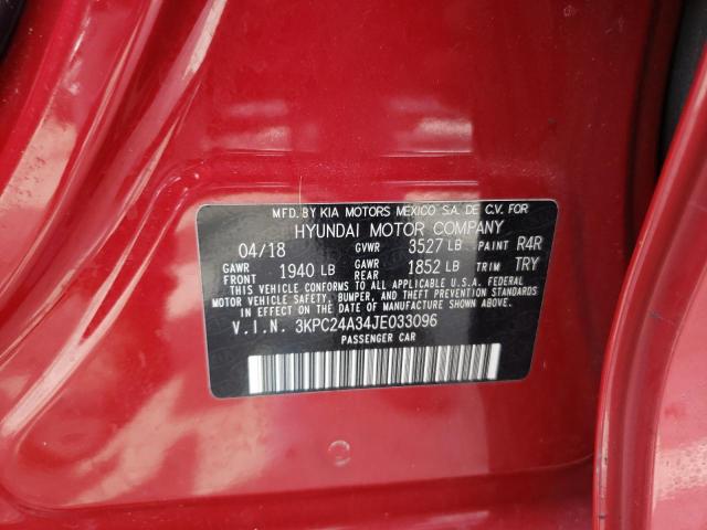 2018 HYUNDAI ACCENT SE - 3KPC24A34JE033096