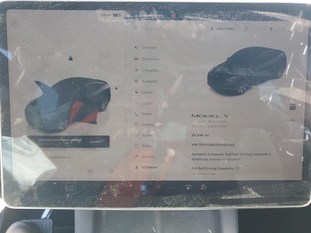 2023 TESLA MODEL Y 7SAYGDEE4PA187040