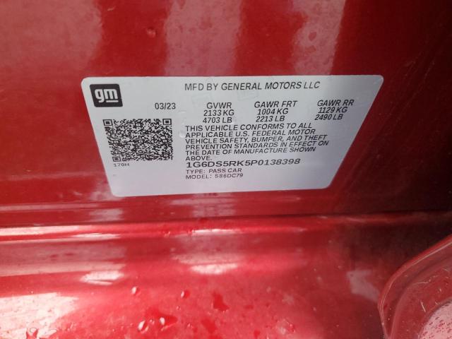 2023 CADILLAC CT5 LUXURY 1G6DS5RK5P0138398