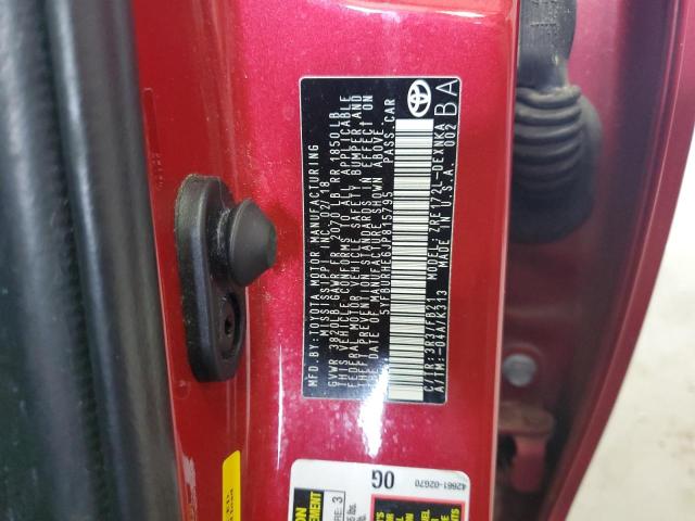 2018 TOYOTA COROLLA L - 5YFBURHE6JP815795