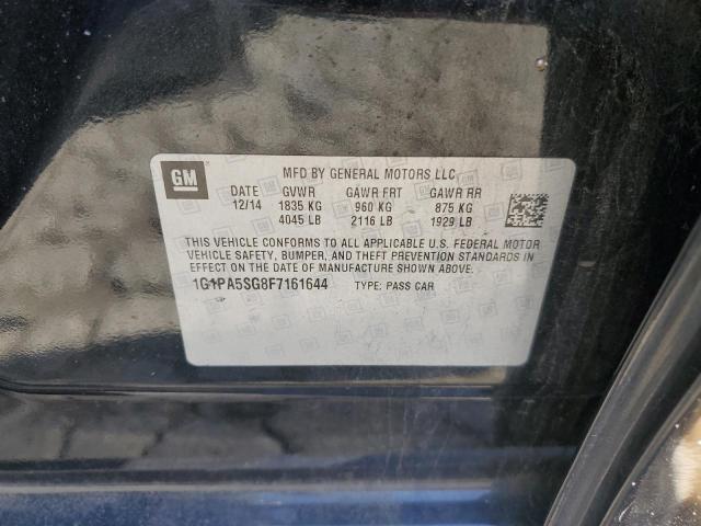 2015 CHEVROLET CRUZE - 1G1PA5SG8F7161644