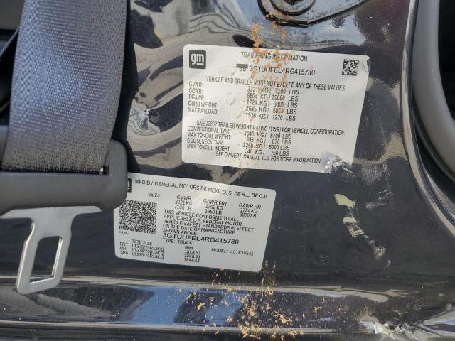 2024 GMC SIERRA K15 - 3GTUUFEL4RG415780
