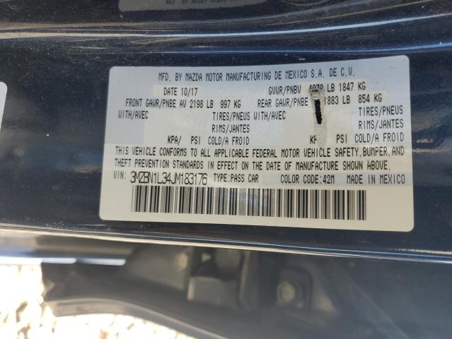 2018 MAZDA 3 TOURING - 3MZBN1L34JM183176