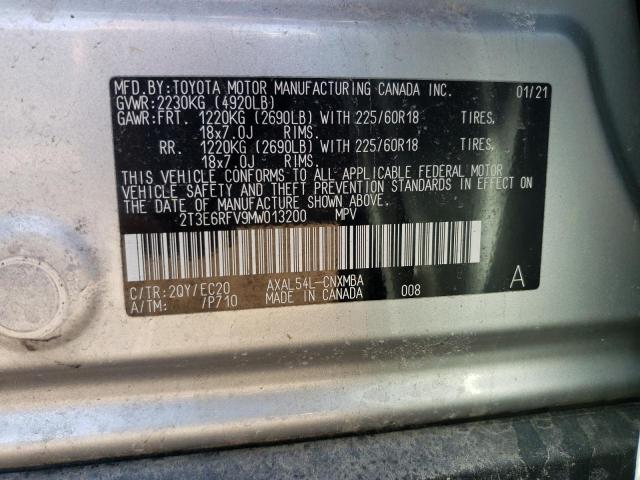 2021 TOYOTA RAV4 XSE - 2T3E6RFV9MW013200