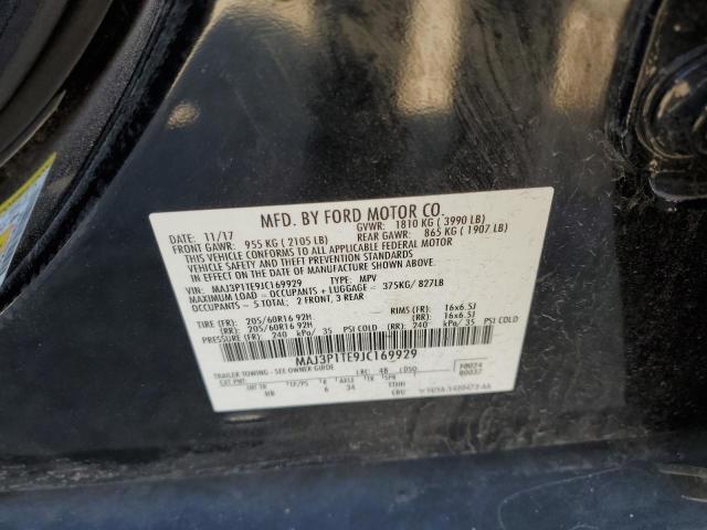 2018 FORD ECOSPORT S - MAJ3P1TE9JC169929