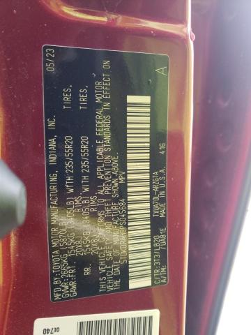 2023 TOYOTA HIGHLANDER - 5TDKDRAH8PS045684