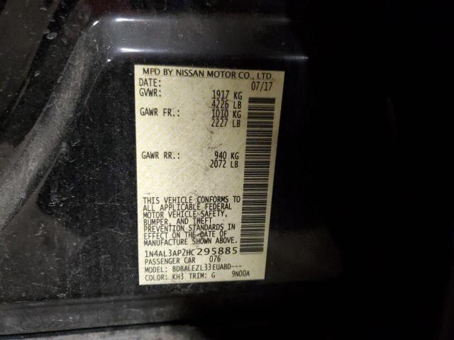 2017 NISSAN ALTIMA 2.5 - 1N4AL3AP2HC295885