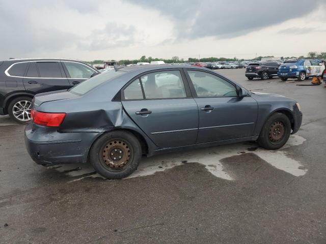 HYUNDAI SONATA GLS 2010 blue sedan 4d gas 5NPET4AC6AH592733 photo #4