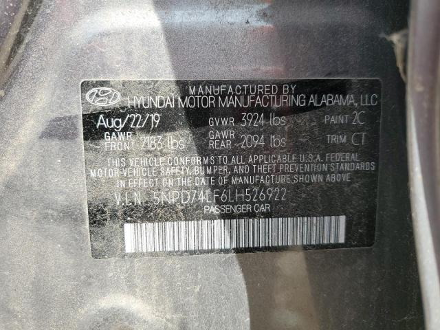 2020 HYUNDAI ELANTRA SE - 5NPD74LF6LH526922