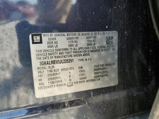 2018 GMC TERRAIN SL - 3GKALMEV3JL226291