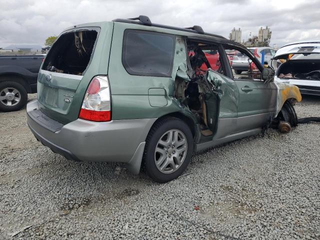 SUBARU FORESTER 2 2007 green  gas JF1SG67627H702954 photo #4