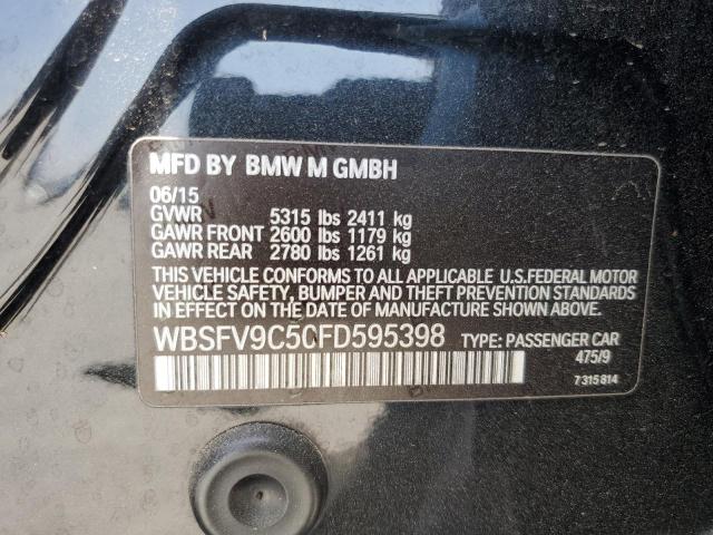 2015 BMW M5 - WBSFV9C50FD595398